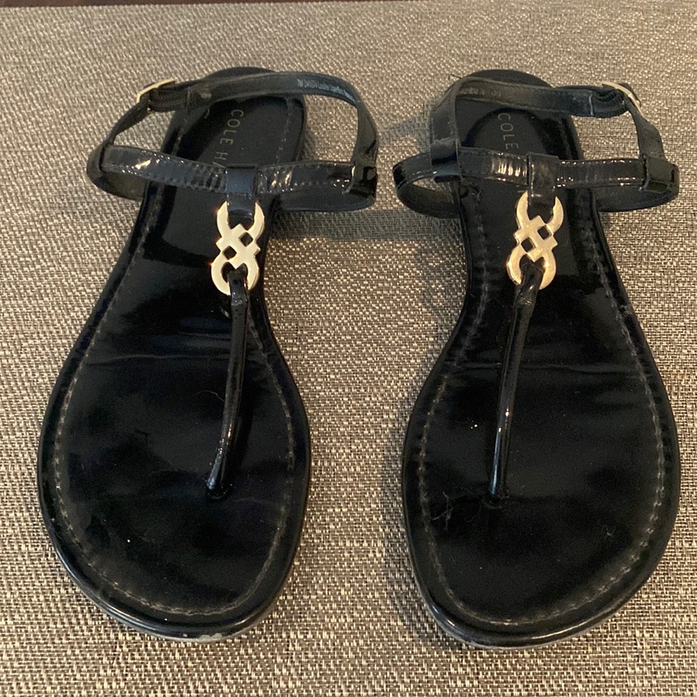 Cole Haan size 7 black sandals